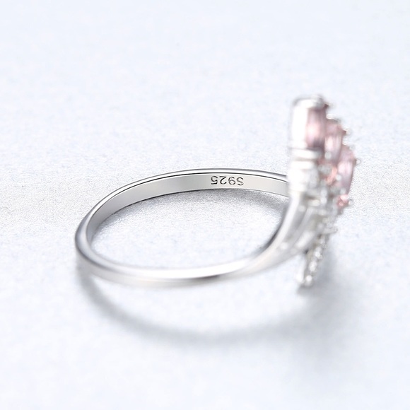 Fading Colors Sterling Silver Adjustable Ring - Picture 6 of 8